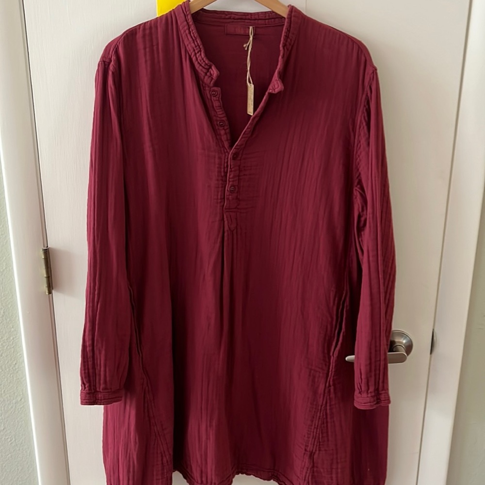 Like New CP Shades Jasmine Double Cotton Tunic